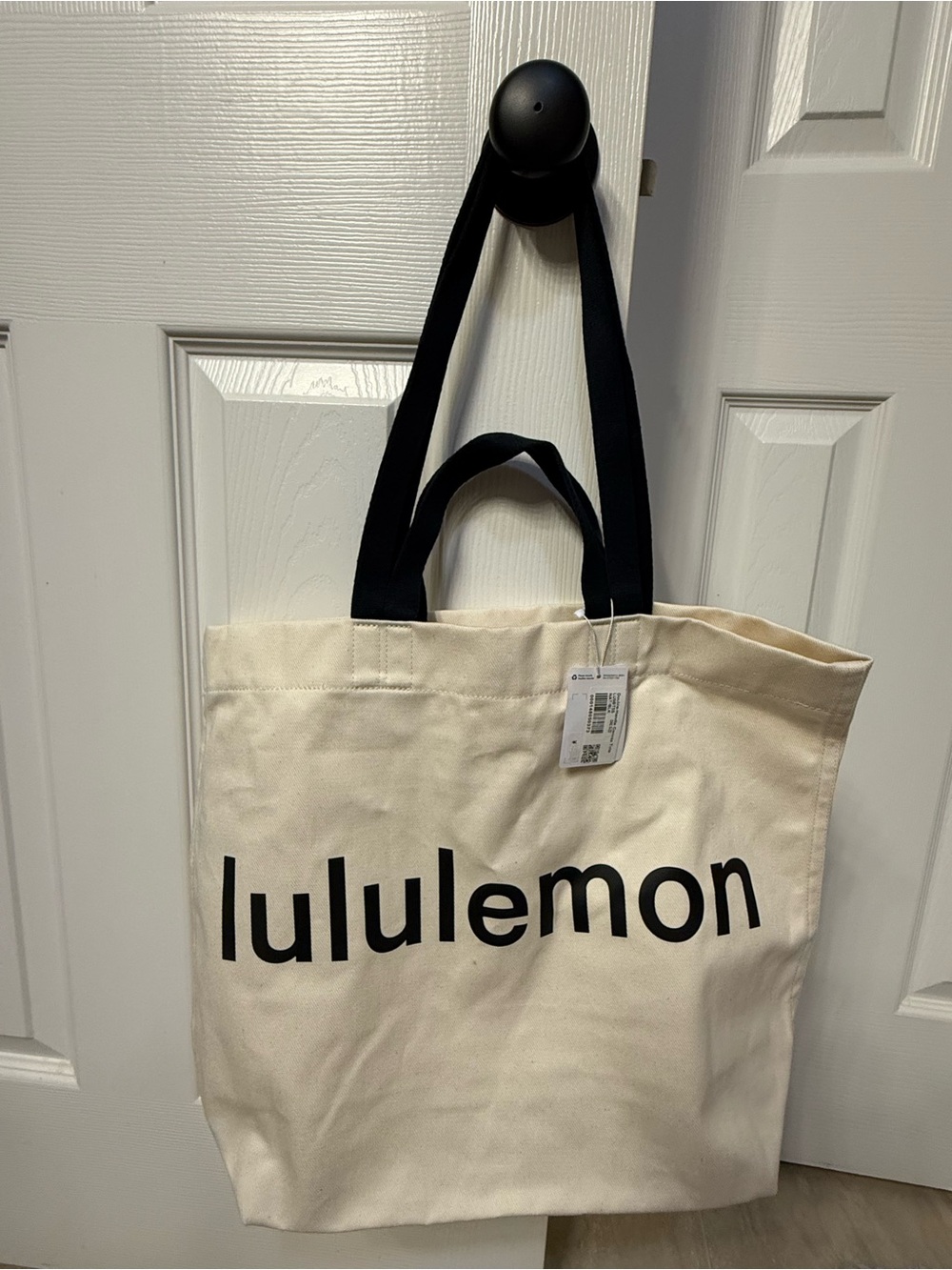 NWT Lululemon Double Handle Canvas Tote 17L